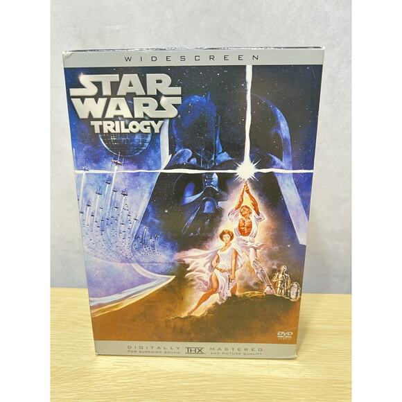 Star Wars Trilogy (DVD, 2005, 3-Disc Set, Widescreen Limited Edition) - Picture 1 of 8